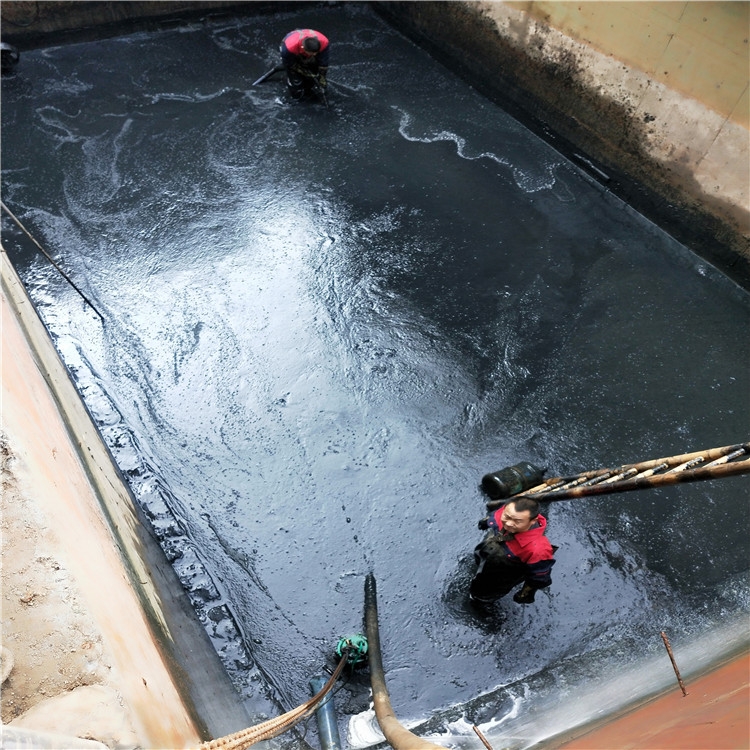 武陵废水池清理